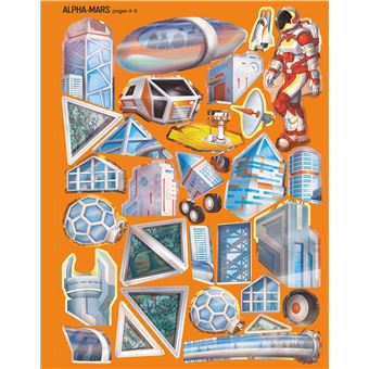 Construis tes villes du futur avec des autocollants