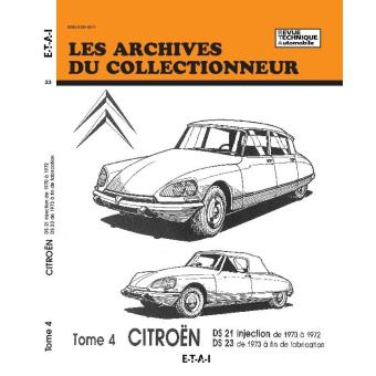 Citroën DS 21 inj.(70/72) - DS 23 (DEP.73) T4  N°33