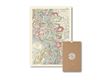 Carte Géographie nostalgique - Carte des méandres du Mississippi
