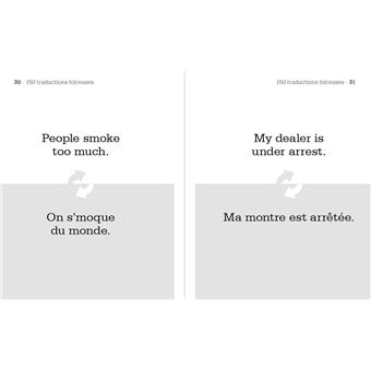 Petit livre de 150 traductions foireuses