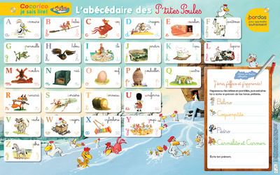 Les posters effaçables - L'Abécédaire des P'tites Poules - Christian Heinrich - (donnée non spécifiée)