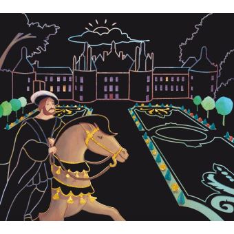 Ma pochette France - Cartes à gratter et à colorier