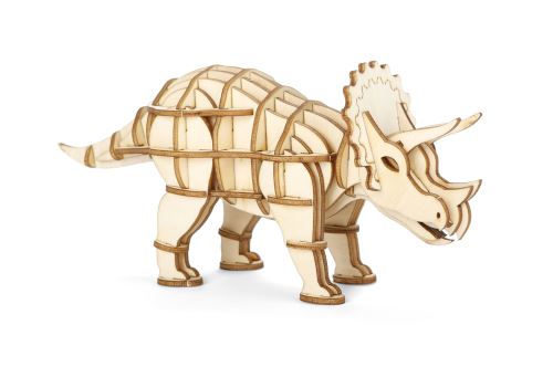TRICERATOPS 3D WOODEN PUZZLE