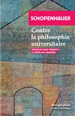 Contre la philosophie universitaire