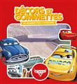 CARS - Décors et Gommettes - 40 gommettes + 4 décors - Disney Pixar