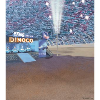 CARS - Décors et Gommettes - 40 gommettes + 4 décors - Disney Pixar