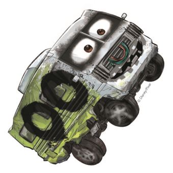 CARS - Décors et Gommettes - 40 gommettes + 4 décors - Disney Pixar