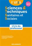 Sciences et Techniques Sanitaires et Sociales 1re ST2S (2019) - Livre du professeur