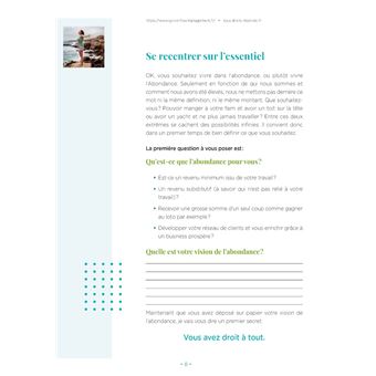 Créer et accueillir la réussite, Maintenant
