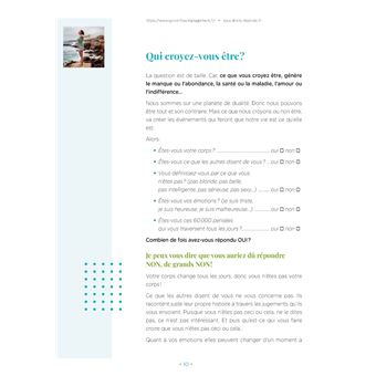 Créer et accueillir la réussite, Maintenant