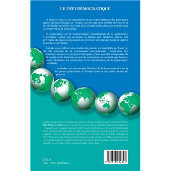 Le défi démocratique