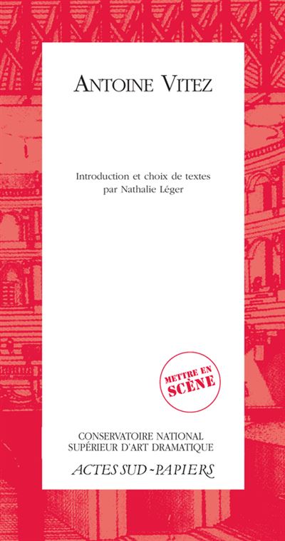 Antoine Vitez - Antoine Vitez - broché