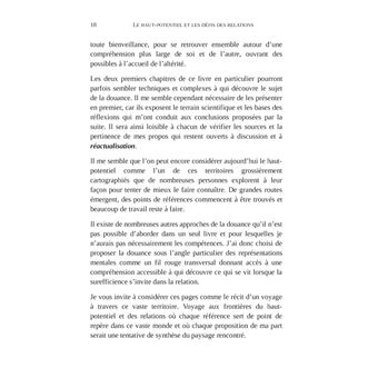 Le Haut-Potentiel et les défis des relations