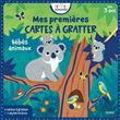 Mes premières cartes à gratter - Bébés animaux