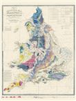 Carte - Carte géologique de l'Angleterre et du Pays de Galle