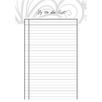 AGENDA NOIR Format broché