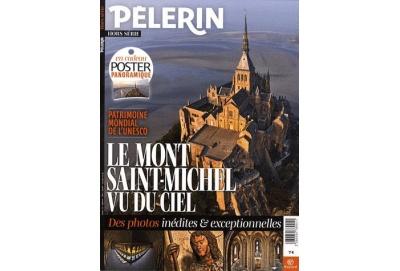 Mont Saint-Michel vue du ciel