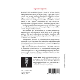 Reprendre le pouvoir