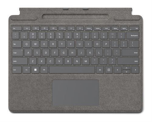Clavier tablette Microsoft Surface Pro Typecover Signature Keyboard Platinum
