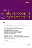 Revue d'histoire moderne et contemporaine, 2019-2