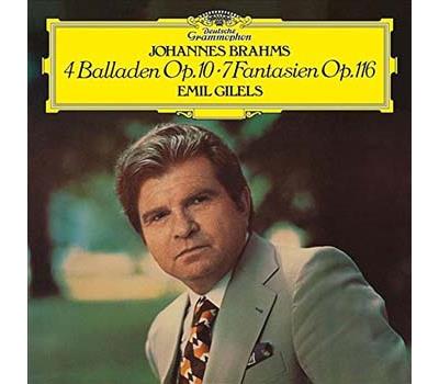 BRAHMS: 4 BALLADES 7 FANTASIAS/LP