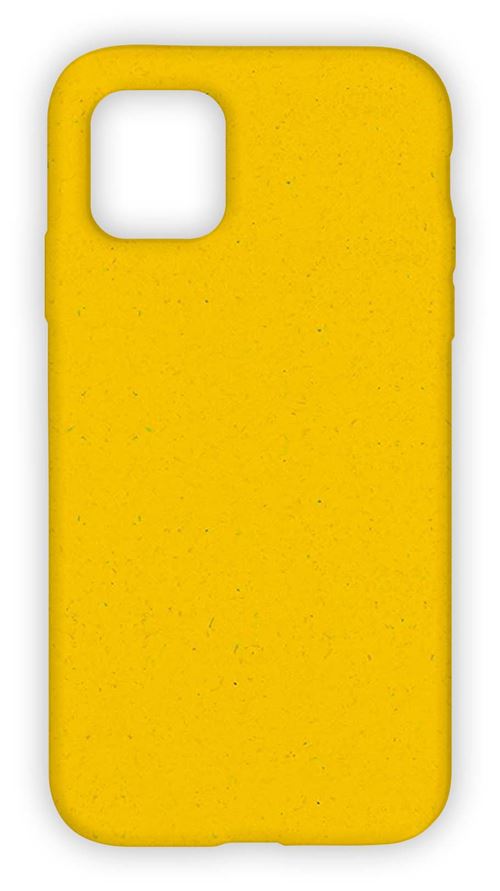 Coque de protection BeSt - Eco cover pour Apple iPhone 12 Yellow