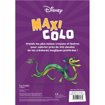 DISNEY PIXAR - Maxi Colo - Luca et les Créatures magiques