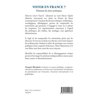 Voter en France ?