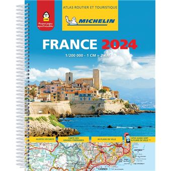 Atlas routier France 2024 (A4 Spirale)