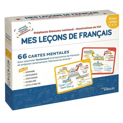 Mes leçons de français - Niveau collège - 5e, 4e, 3e,