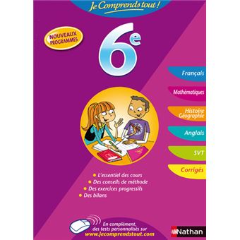 Je comprends tout 6e - 1