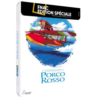 Porco Rosso Boîtier Métal Exclusivité Fnac Combo Blu-ray DVD