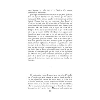 Mémoires d'une angoissée