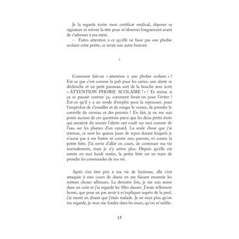 Mémoires d'une angoissée