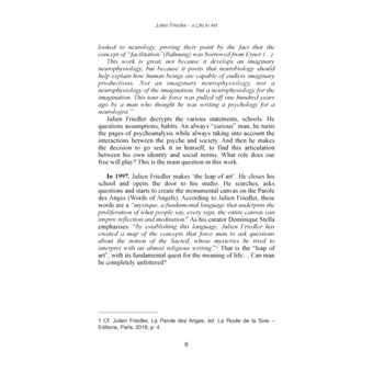 Julien Friedler, a life in Art