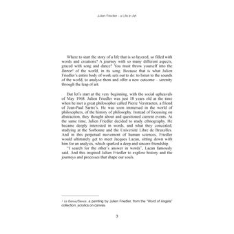 Julien Friedler, a life in Art