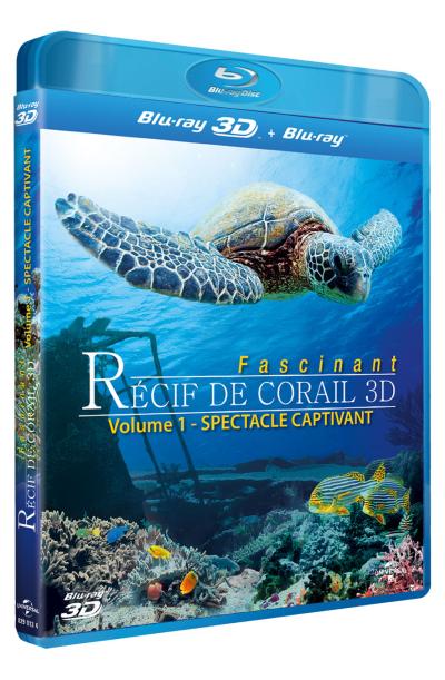 Récif de corail fascinant 3D : Spectacle captivant - Blu-Ray