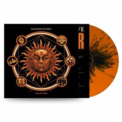 Fallen Star Vinyle Orange Et Noir Marbré
