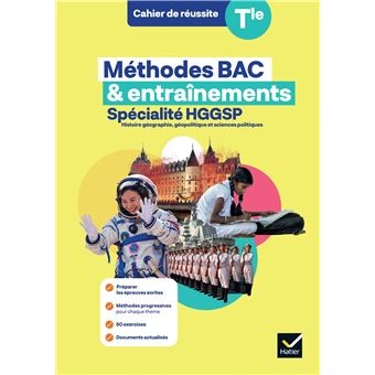 Cahier HGGSP Tle - Entraînement méthodes Bac