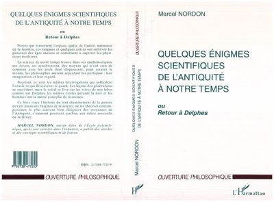 Quelques énigmes scientifiques de l'antiquité a notre temps - Marcel Nordon - broché