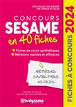 Concours SESAME en 40 fiches