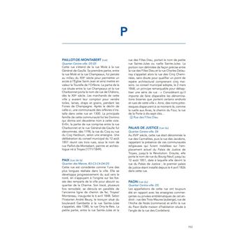 Dictionnaire historique des noms de rues de Troyes