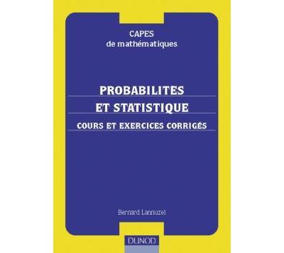 Capes de mathematiques probabilites et statistique