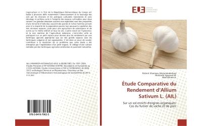 Etude comparative du rendement d'allium sativum l.