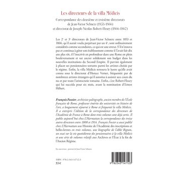 Les directeurs de la villa Médicis au XIXe siècle