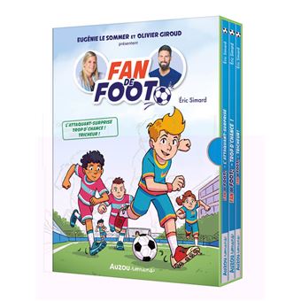 Coffret bibliothèque 1 - fan de foot - tomes 1 à 3