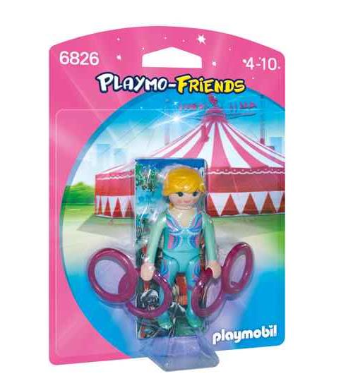 PLAYMOBIL FRIENDS 6826 TURNSTER MET RINGEN / GYMNASTE