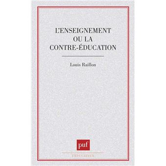 Enseignement ou contre-éducation