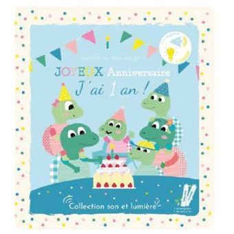 Joyeux anniversaire, j'ai 1 an !