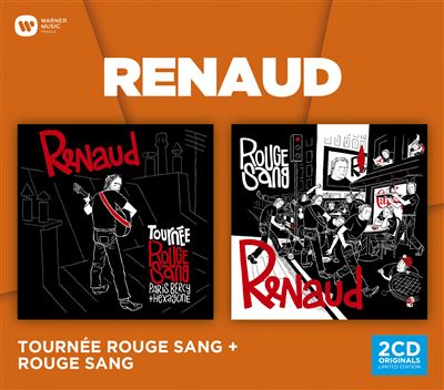 Rouge sang Tournée rouge sang Edition Limitée Coffret